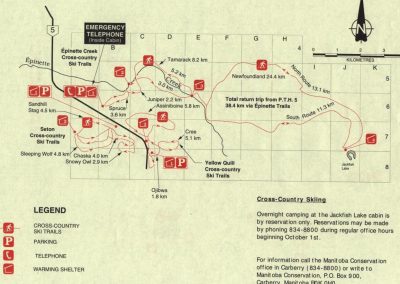 Cross Country Ski Map